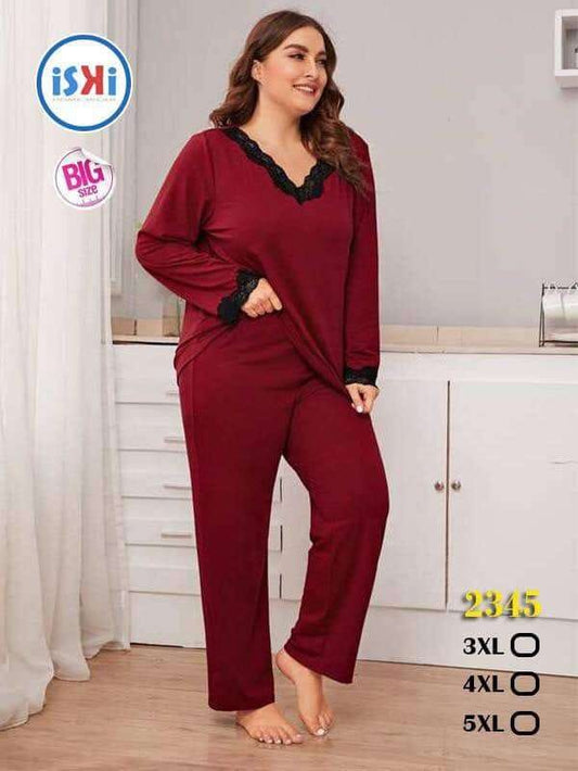 burgundy Pajama